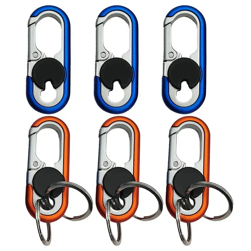 Metal Keychains For Men Lightweight Metal Carabiner Keychain Key Clip Hook Heavy Duty Car Key Chain Holder For Men And Women
Metal Keychains For Men Lightweight Metal Carabiner Keychain Key Clip Hook Heavy Duty Car Key Chain Holder For Men And Women