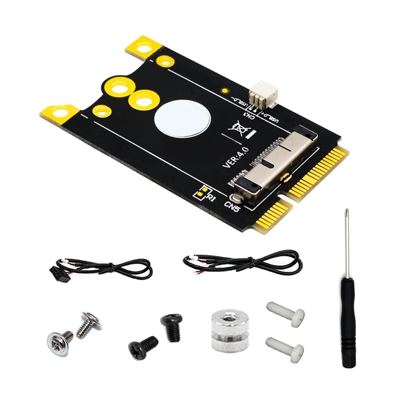 Upgrade Version Mini Pcie (Mpcie) Converter Adapter Board 12+6 Pins Wifi Card To Mini PCI-E For Broadcom BCM94360CD
Upgrade Version Mini Pcie (Mpcie) Converter Adapter Board 12+6 Pins Wifi Card To Mini PCI-E For Broadcom BCM94360CD