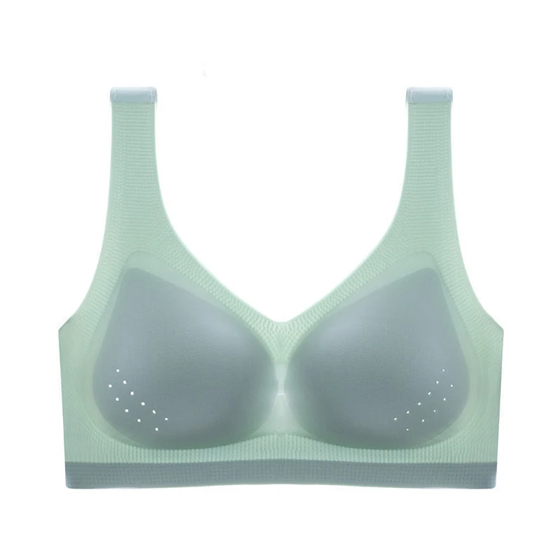 Sexy Ultra Thin Bra Ice Silk Croset Seamless Beauty Back Underwear Deep V Emulsion Sport Bralette Lingerie Soutien Gorge
Sexy Ultra Thin Bra Ice Silk Croset Seamless Beauty Back Underwear Deep V Emulsion Sport Bralette Lingerie Soutien Gorge