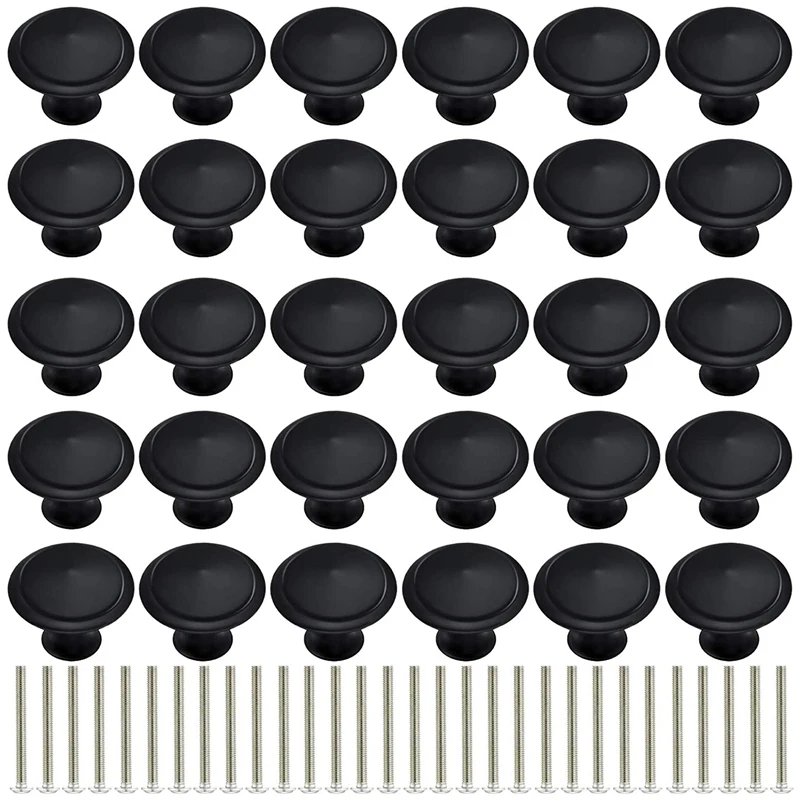 30 Pack Kitchen Cabinet Knobs Drawer Knobs Dresser Knobs Matte Black Zinc Knobs Drawer Pulls Door Knobs Dresser Drawer
30 Pack Kitchen Cabinet Knobs Drawer Knobs Dresser Knobs Matte Black Zinc Knobs Drawer Pulls Door Knobs Dresser Drawer