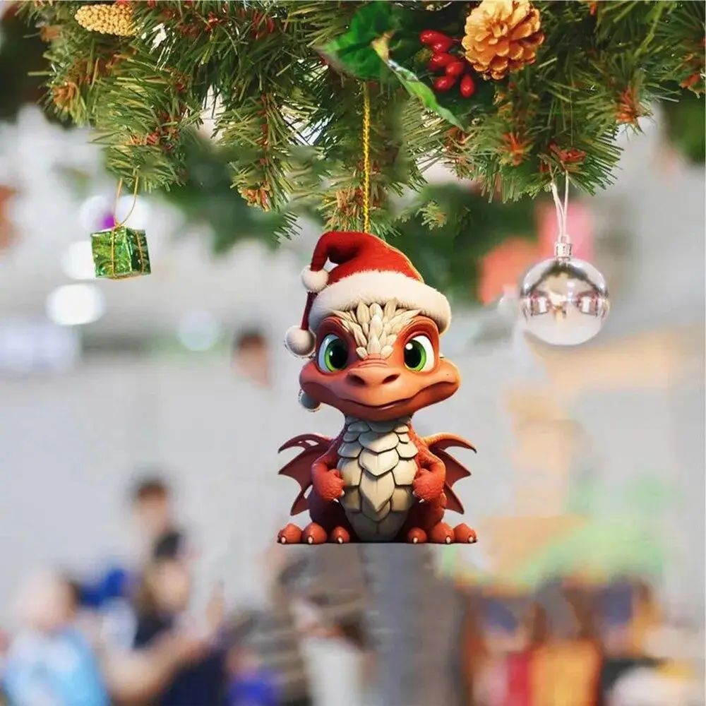 Cute Cartoon 2D Acrylic Flying Dinosaur Xmas Ornament Christmas Tree Hanging Pendant Car Bag Keychain Home Office Decoration
Cute Cartoon 2D Acrylic Flying Dinosaur Xmas Ornament Christmas Tree Hanging Pendant Car Bag Keychain Home Office Decoration