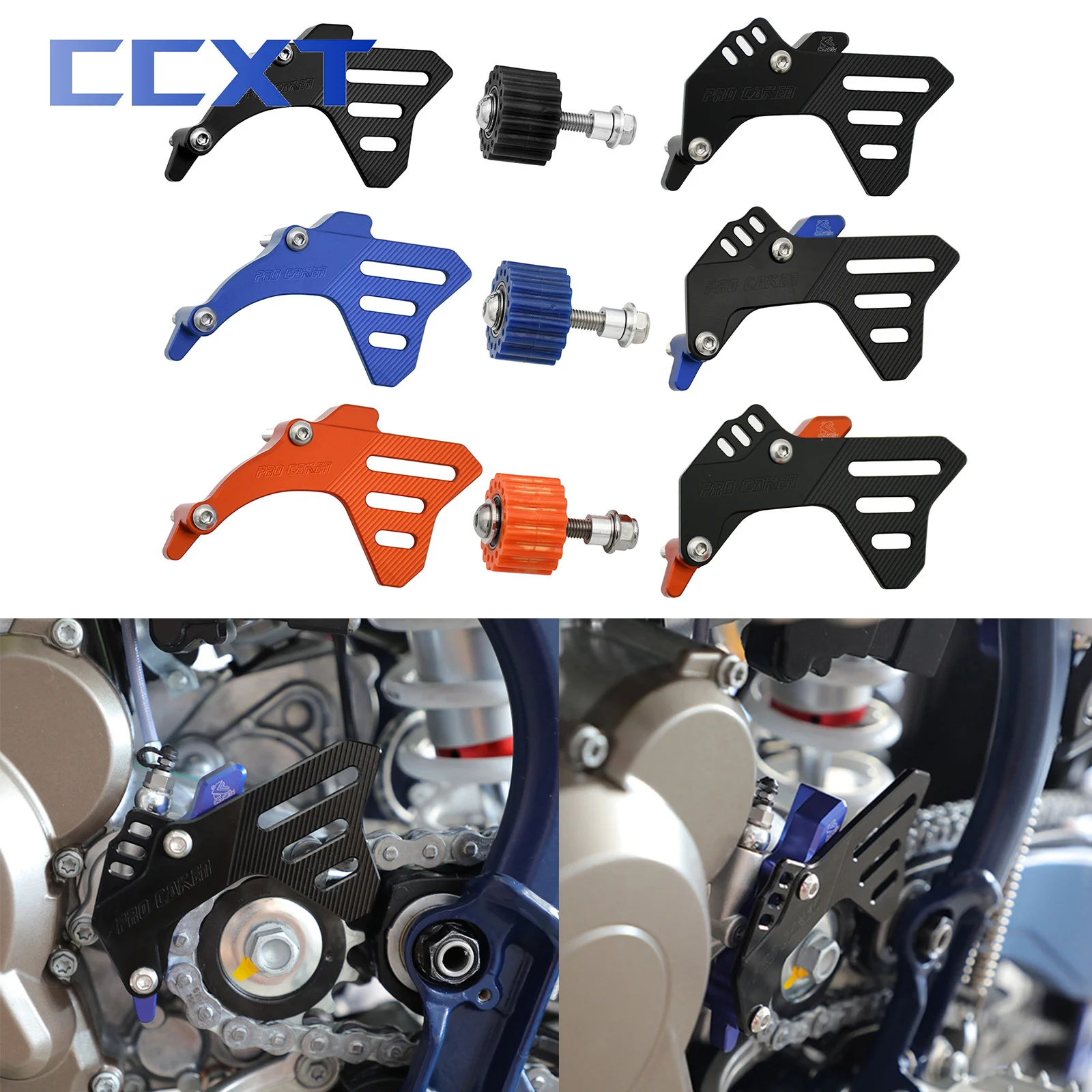 

Motorcycle Front Sprocket Guard Protector Chain Guard Cover For Husqvarna TC TX TE FC FX FE For KTM EXC SX SXF XCF XCW 250-350cc
