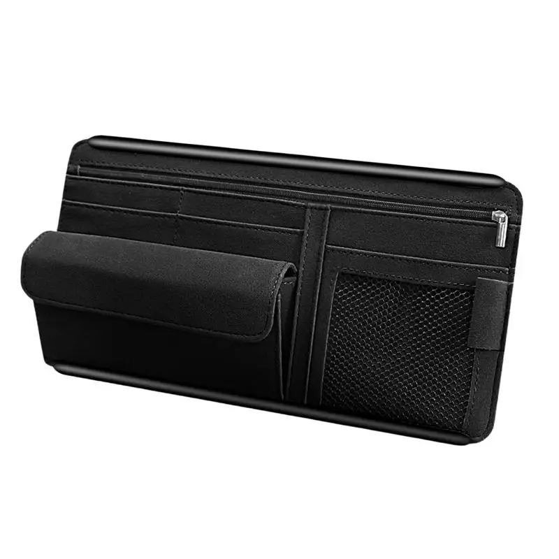 Automotive Sun Visor Pockets Pocket Storage Pouch Sun Visor Pouch With Zipper For Cards License Registration Pen Glasses
Automotive Sun Visor Pockets Pocket Storage Pouch Sun Visor Pouch With Zipper For Cards License Registration Pen Glasses
