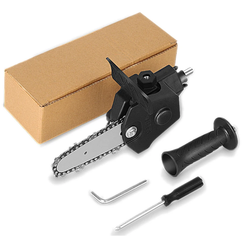 4 Inch Electric Drill Modified To Electric Chainsaw Tool Attachment Electric Chainsaws Accessory Set Woodworking Cutting Tool
4 Inch Electric Drill Modified To Electric Chainsaw Tool Attachment Electric Chainsaws Accessory Set Woodworking Cutting Tool