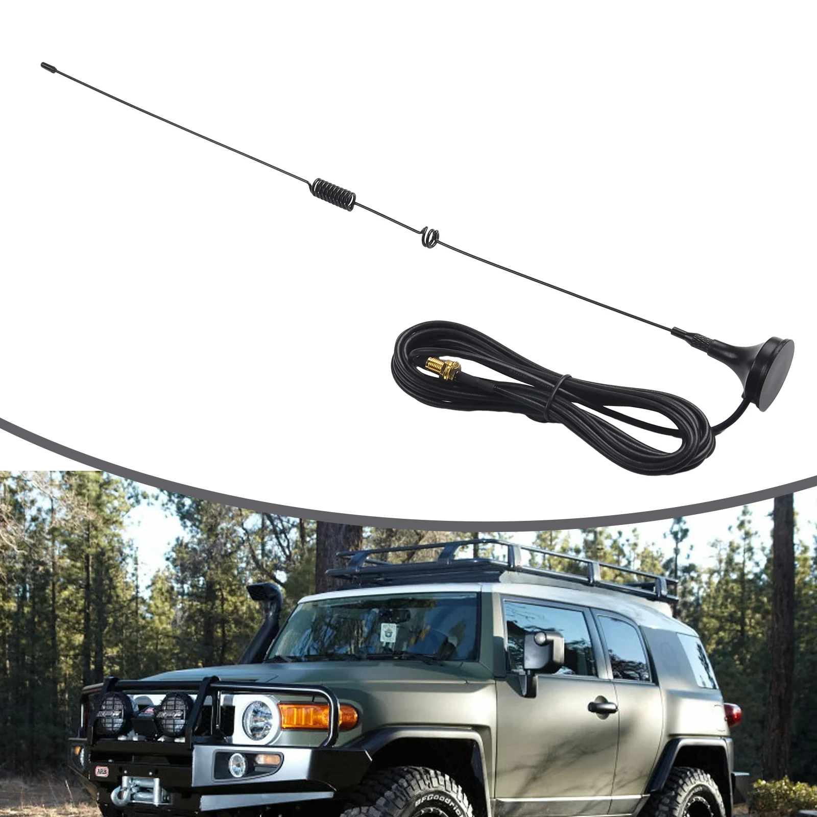 1pc Suction Cup Antenna 433 MHz Walkie Talkie Dual Band Suction Cup Antenna UV5R Car Suction Cup Antenna Dual Band VHF/UHF
1pc Suction Cup Antenna 433 MHz Walkie Talkie Dual Band Suction Cup Antenna UV5R Car Suction Cup Antenna Dual Band VHF/UHF