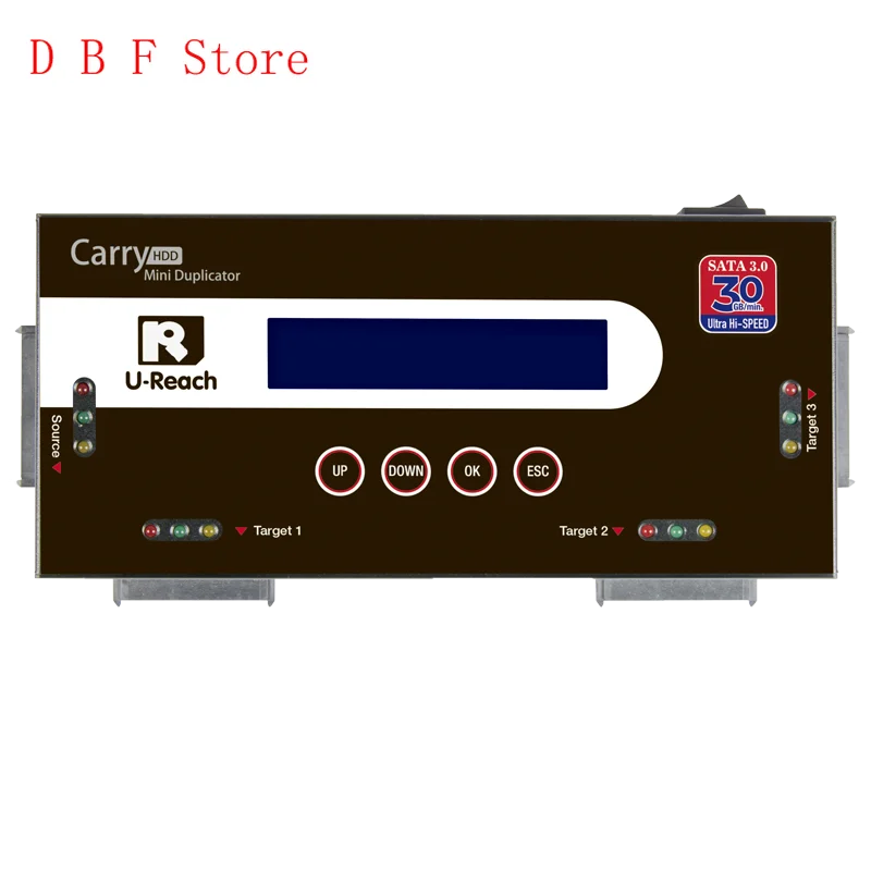 1 To 3 HDD Cloning _High Speed Duplicator & Data Eraser For 2.5 IDE HDD SATA HDD/SSD
1 To 3 HDD Cloning _High Speed Duplicator & Data Eraser For 2.5 IDE HDD SATA HDD/SSD