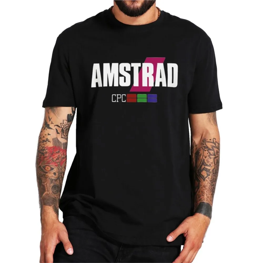 Amstrad CPC T Shirt Retro Computer Video Game Fans Geek Gift Tee Soft 100% Cotton Premium Summer T-shirt EU Size
Amstrad CPC T Shirt Retro Computer Video Game Fans Geek Gift Tee Soft 100% Cotton Premium Summer T-shirt EU Size
