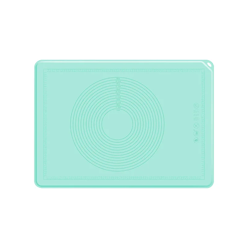 Kitchen Baking Accessories and Tools Silicone Non-stick Mat for Kneading Rolling Dough Pad Pad for Cakes(size:15*18 inch)
Kitchen Baking Accessories and Tools Silicone Non-stick Mat for Kneading Rolling Dough Pad Pad for Cakes(size:15*18 inch)
