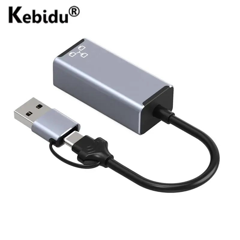 USB C Type C Dual Interface Ethernet to RJ45 Ethernet Adapter for MacBook Pro Note10 Type C Network Card USB Ethernet RJ45
USB C Type C Dual Interface Ethernet to RJ45 Ethernet Adapter for MacBook Pro Note10 Type C Network Card USB Ethernet RJ45