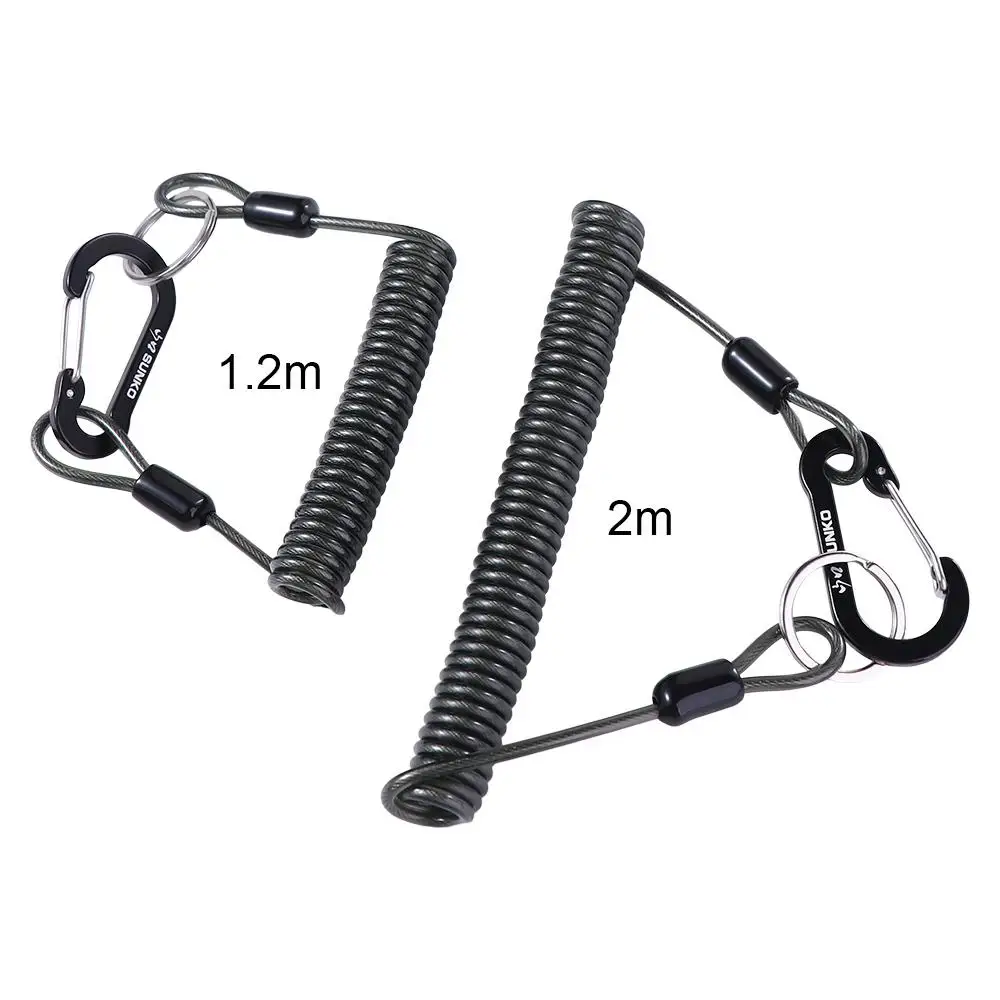 Lanyard Safety Rope Twisted Retention Rope Wire Spring Rope Fishing Coiled Lanyard Fishing Lanyard Fishing Missed Rope
Lanyard Safety Rope Twisted Retention Rope Wire Spring Rope Fishing Coiled Lanyard Fishing Lanyard Fishing Missed Rope