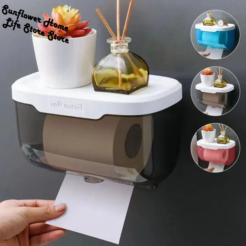 Punch-free Toilet Paper Holder tissue box Waterproof Mobile Phone Storage Toilet Paper Storage Rack Tissue Bathroom Supplies
Punch-free Toilet Paper Holder tissue box Waterproof Mobile Phone Storage Toilet Paper Storage Rack Tissue Bathroom Supplies