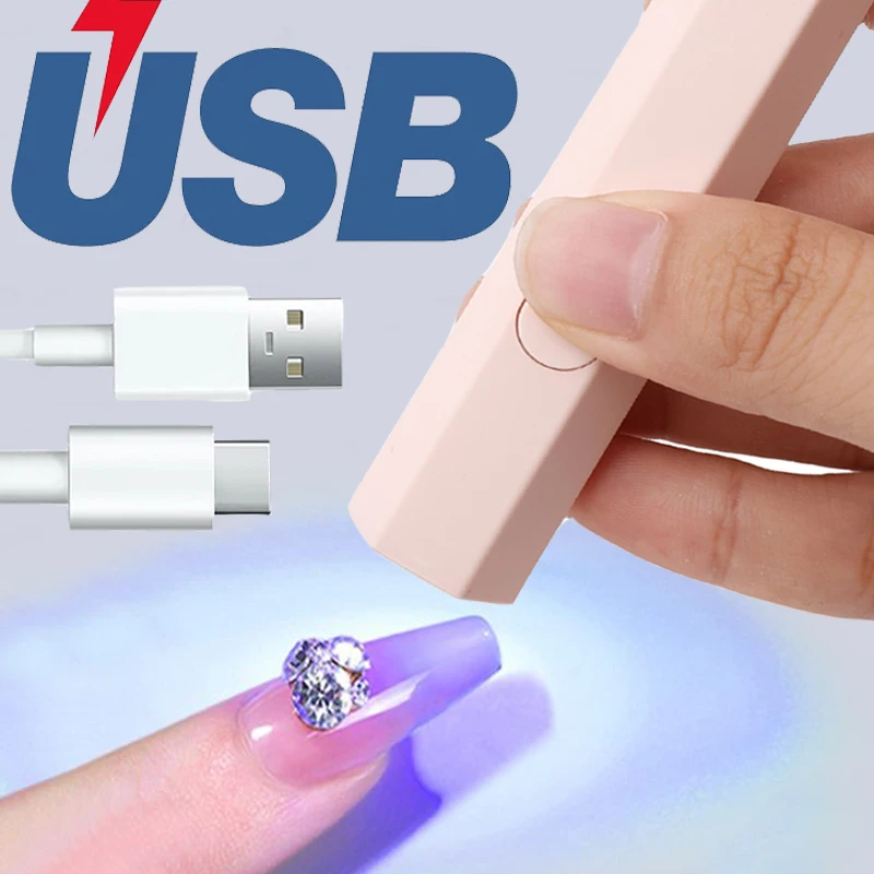 Mini Flashlight Pen Nail Drying Lamp for Nails UV Light Gel Polish Manicure Cabin Led Lamps Nails Dryer Machine Nail Art Tools
Mini Flashlight Pen Nail Drying Lamp for Nails UV Light Gel Polish Manicure Cabin Led Lamps Nails Dryer Machine Nail Art Tools