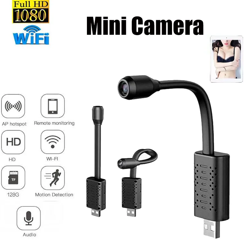 WiFi Mini Camera 1080P Recorder Motion Professional Digital Video Cameras Wireless USB Interface Portable Night Vision Camcorder
WiFi Mini Camera 1080P Recorder Motion Professional Digital Video Cameras Wireless USB Interface Portable Night Vision Camcorder