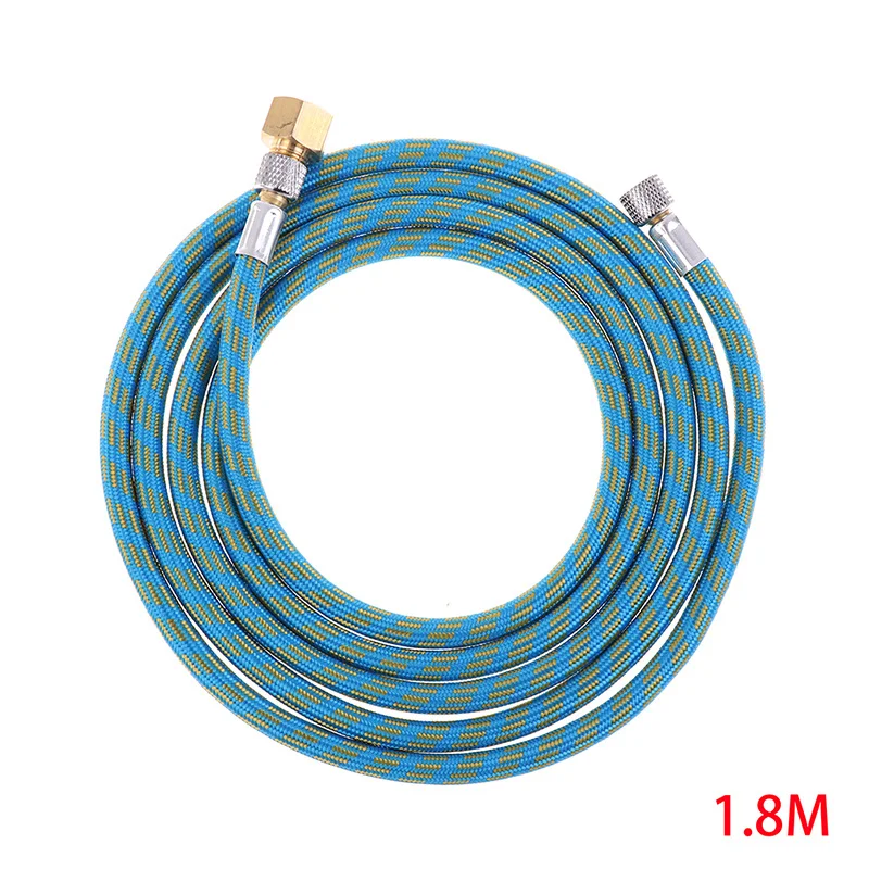 Патрубок для аэрографа, Нейлоновый, Плетеный, со стандартным размером 1/8 х 1,8 м, с односторонним разъемом и 1/2 дюйма
Патрубок для аэрографа, Нейлоновый, Плетеный, со стандартным размером 1/8 х 1,8 м, с односторонним разъемом и 1/2 дюйма