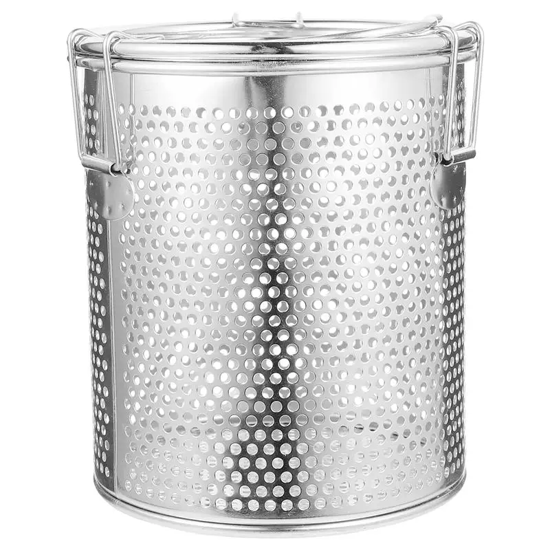 1Pc 304 Stainless Steel Seasoning Bag Gravy Soup Taste Spice Box Basket Brine Hot Pot Slag Separation mesh Colander Strainers
1Pc 304 Stainless Steel Seasoning Bag Gravy Soup Taste Spice Box Basket Brine Hot Pot Slag Separation mesh Colander Strainers