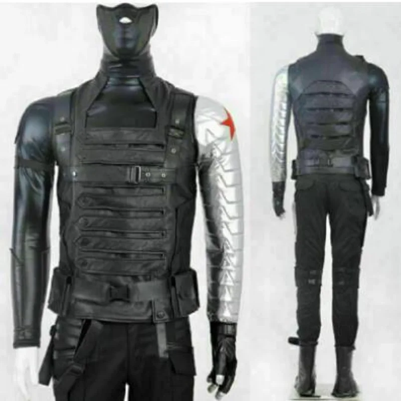 Winter Soldier Costume Bucky Barnes Combat Suit Role Play Costume Suit Customizable
Winter Soldier Costume Bucky Barnes Combat Suit Role Play Costume Suit Customizable