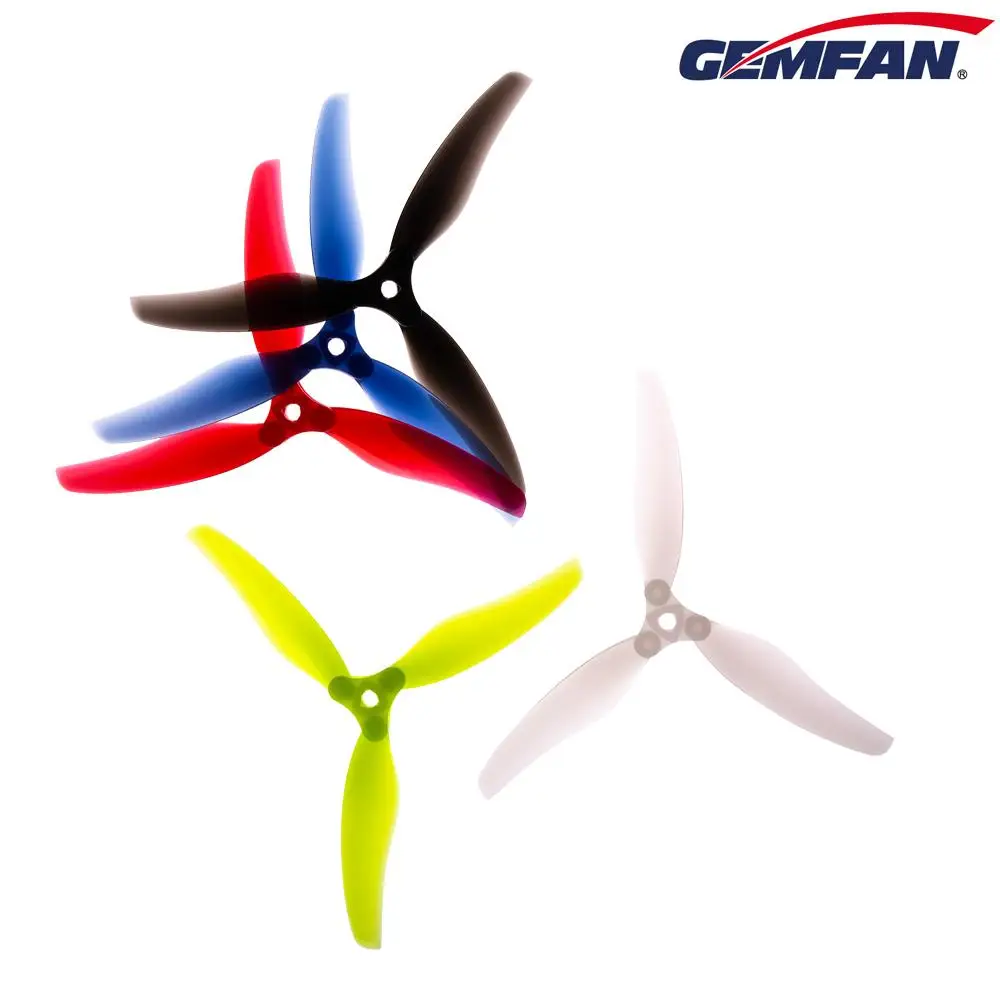 4Pairs Gemfan Floppy Proppy F5135 5.1X3.5X3 3-Blade Folding PC Propeller for RC FPV Freestyle 5inch Drones Replacement DIY Parts
4Pairs Gemfan Floppy Proppy F5135 5.1X3.5X3 3-Blade Folding PC Propeller for RC FPV Freestyle 5inch Drones Replacement DIY Parts