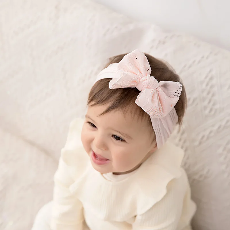 Newborn Baby Headband for Girls Elastic Knit Children Hair Bands Baby Lace Bows Soft Kids Headwear Hair Accessories
Newborn Baby Headband for Girls Elastic Knit Children Hair Bands Baby Lace Bows Soft Kids Headwear Hair Accessories
