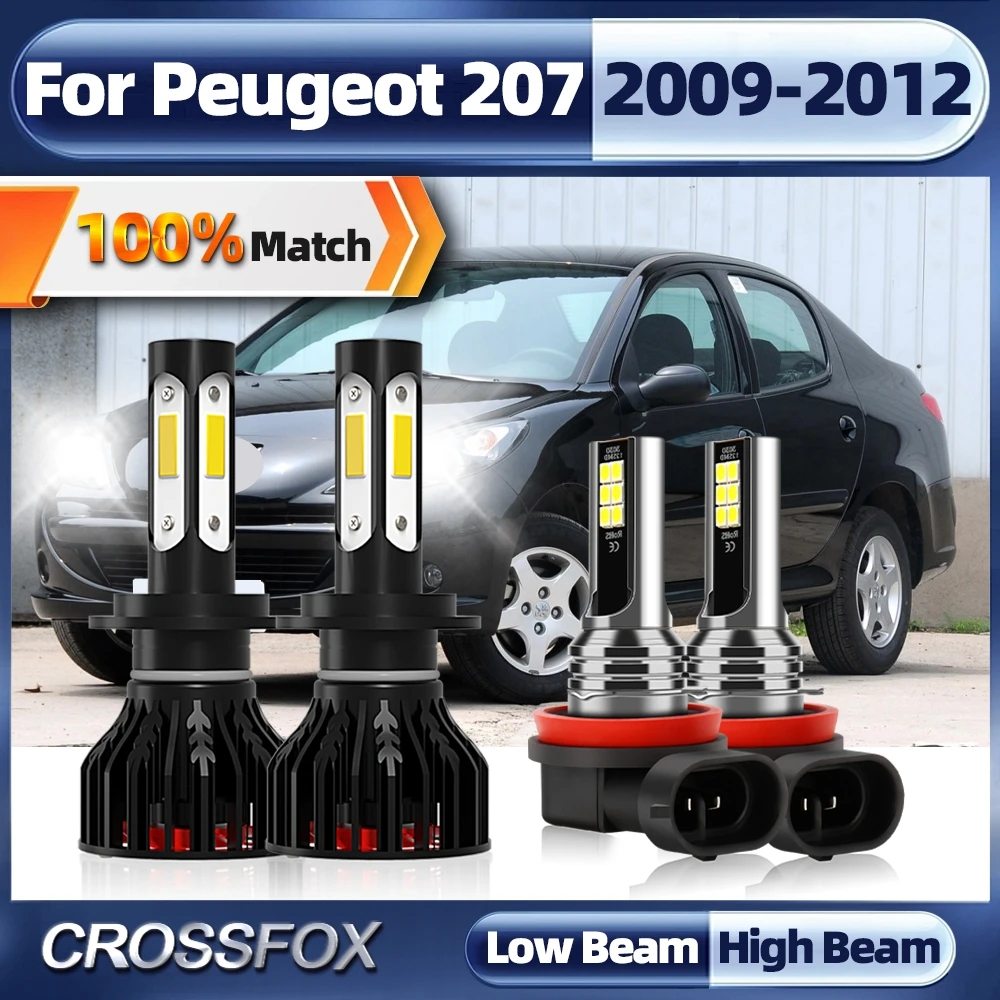 H7 H11 Canbus Led Headlight 6000K 240W CSP Chip Car Light Bulb Turbo Auto Fog Lamp 40000LM For Peugeot 207 2009 2010 2011 2012
H7 H11 Canbus Led Headlight 6000K 240W CSP Chip Car Light Bulb Turbo Auto Fog Lamp 40000LM For Peugeot 207 2009 2010 2011 2012