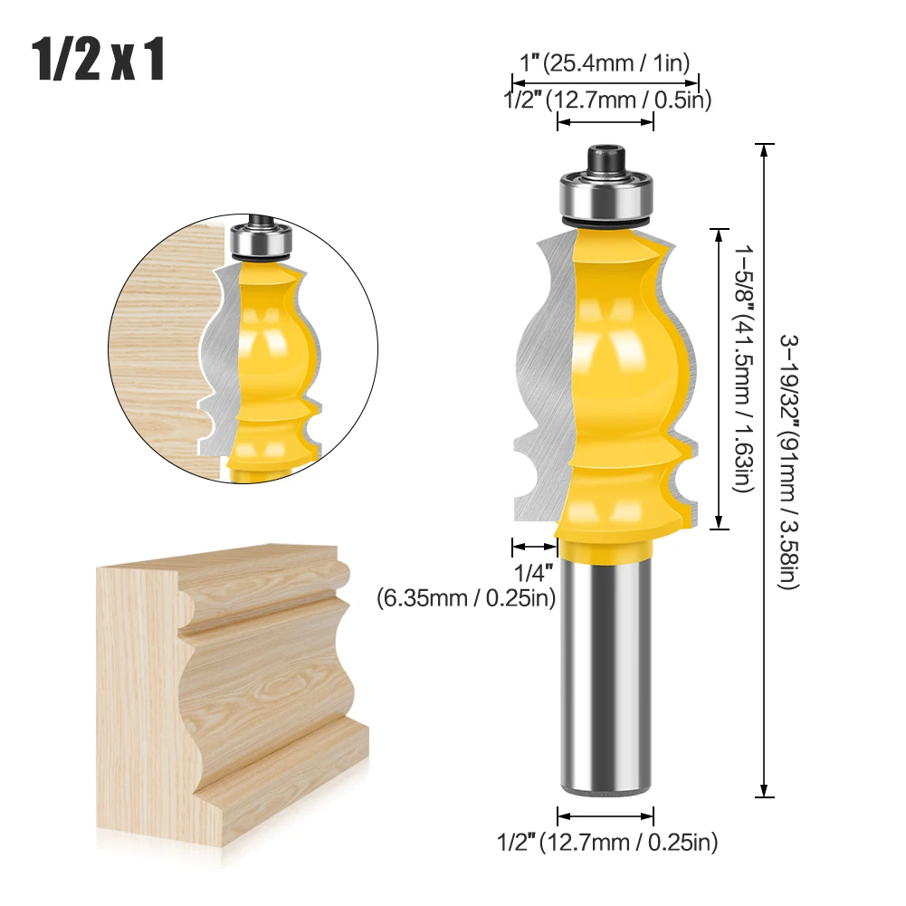 Фреза для деревообработки JGZUI, сплав вольфрама и кобальта
Фреза для деревообработки JGZUI, сплав вольфрама и кобальта