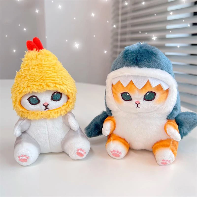 12/14cm Cute Shark Cat Fried Shrimp Cat Plush Doll Pendant Dolls Room Car Bag Decoration Pendant Christmas Gifts Keychain
12/14cm Cute Shark Cat Fried Shrimp Cat Plush Doll Pendant Dolls Room Car Bag Decoration Pendant Christmas Gifts Keychain