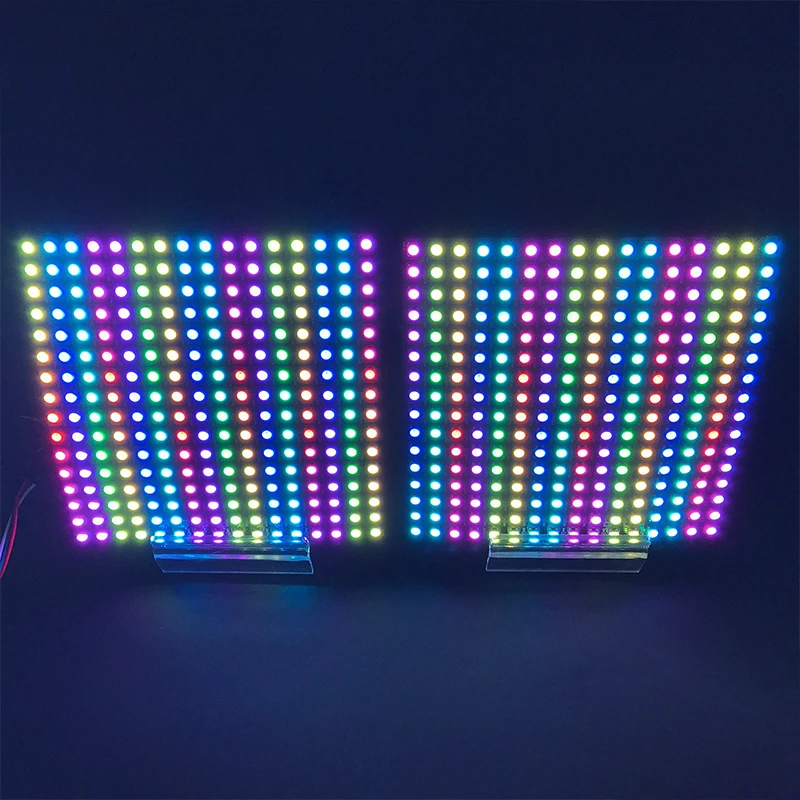 

WS2812b Addressable Led Matrix Lamp Panel WS2812 IC 8x8 16x16 8x32 5v Module RGB for LED Screen Wall Advertising Hotel KTV Bar