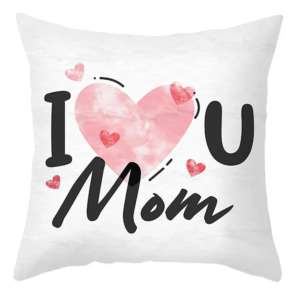 Decorative Pillow Cover No Odor Polyester Fine Stitching Mother's Day Cushion Cover for Home Pillow Case Home Textile
Decorative Pillow Cover No Odor Polyester Fine Stitching Mother's Day Cushion Cover for Home Pillow Case Home Textile