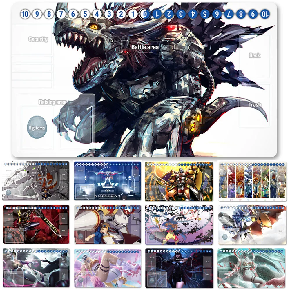 HOT Board Game DTCG Playmat Table Mat Size 60X35 cm Mousepad Play Mats Compatible for Digimon TCG CCG RPG-3556768
HOT Board Game DTCG Playmat Table Mat Size 60X35 cm Mousepad Play Mats Compatible for Digimon TCG CCG RPG-3556768
