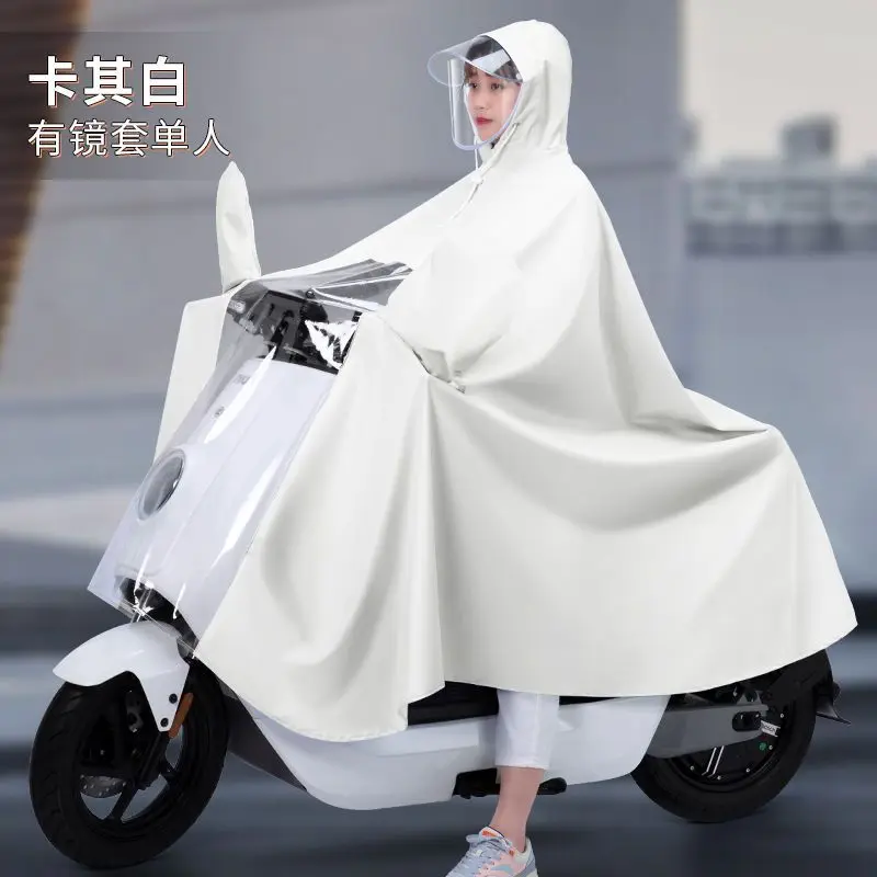 Raincoat electric motorcycle battery car plus single double long full body rainstorm riding poncho integrated cycling raincoat
Raincoat electric motorcycle battery car plus single double long full body rainstorm riding poncho integrated cycling raincoat