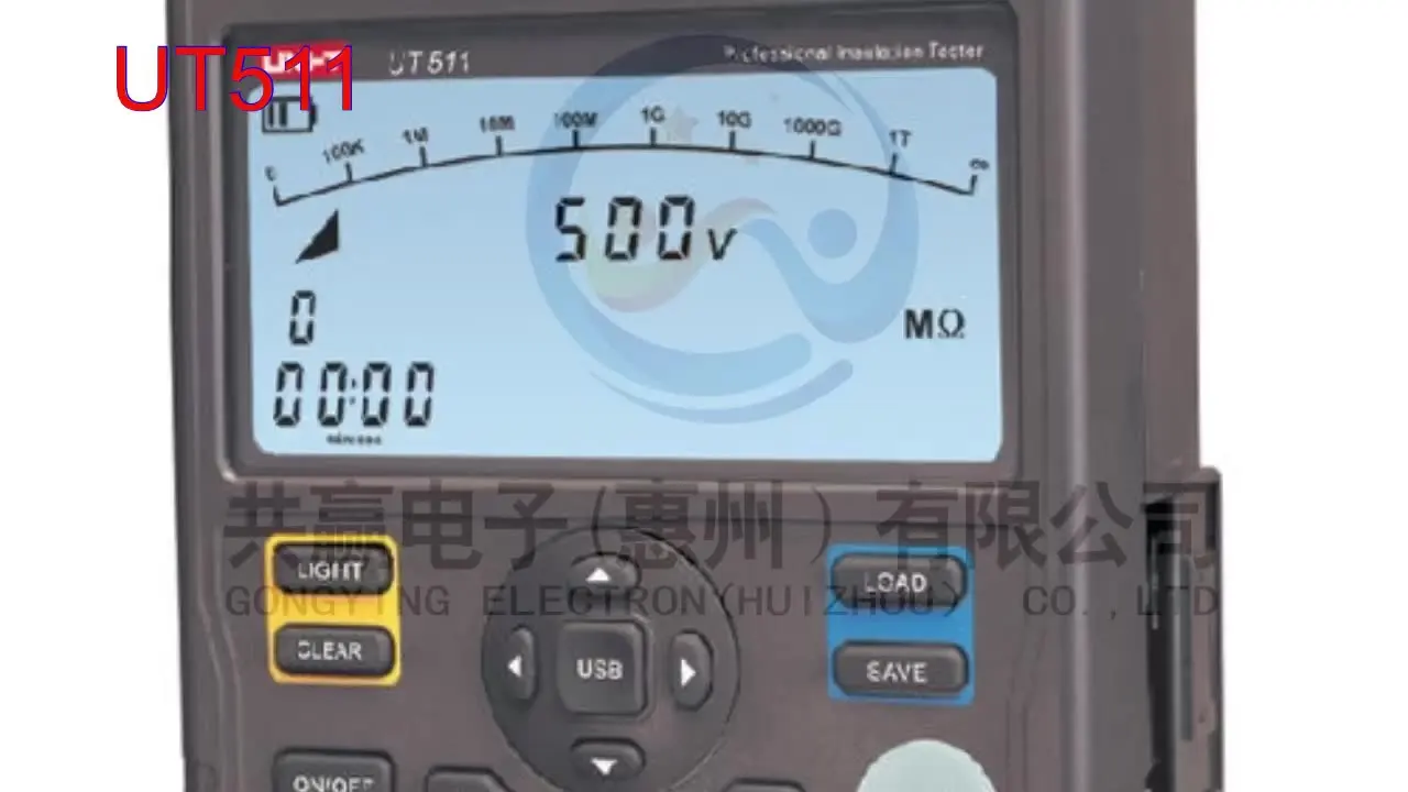 uni-t UT511 Digital Insulation Resistance Testers Meter Megohmmeter Low Ohm Ohmmeter Voltmeter Auto Range 1000V LCD Bac
uni-t UT511 Digital Insulation Resistance Testers Meter Megohmmeter Low Ohm Ohmmeter Voltmeter Auto Range 1000V LCD Bac