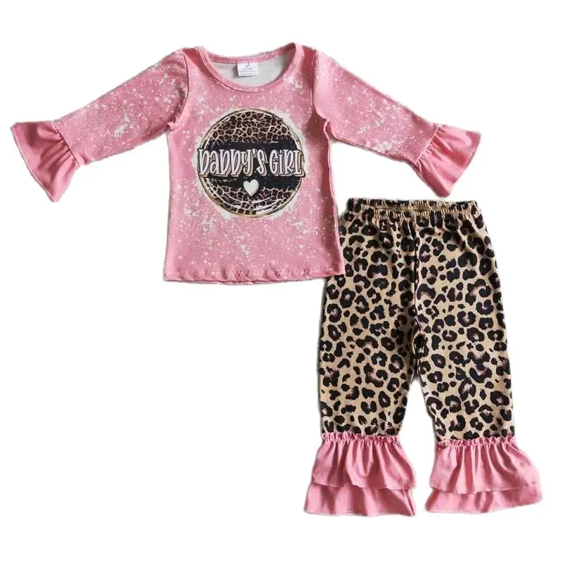 GLP0328 Daddys комплект розовых брюк с длинным рукавом и леопардовым принтом для девочек
GLP0328 Daddys комплект розовых брюк с длинным рукавом и леопардовым принтом для девочек
