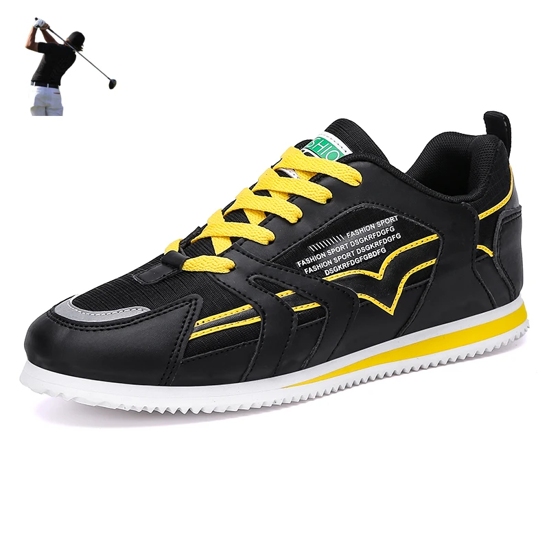 Yellow Red Golf Shoes for MenComfort Casual Golf Training Sneakers Lightweight Male Golfing Sports Trainers Golfer Shoes
Yellow Red Golf Shoes for MenComfort Casual Golf Training Sneakers Lightweight Male Golfing Sports Trainers Golfer Shoes