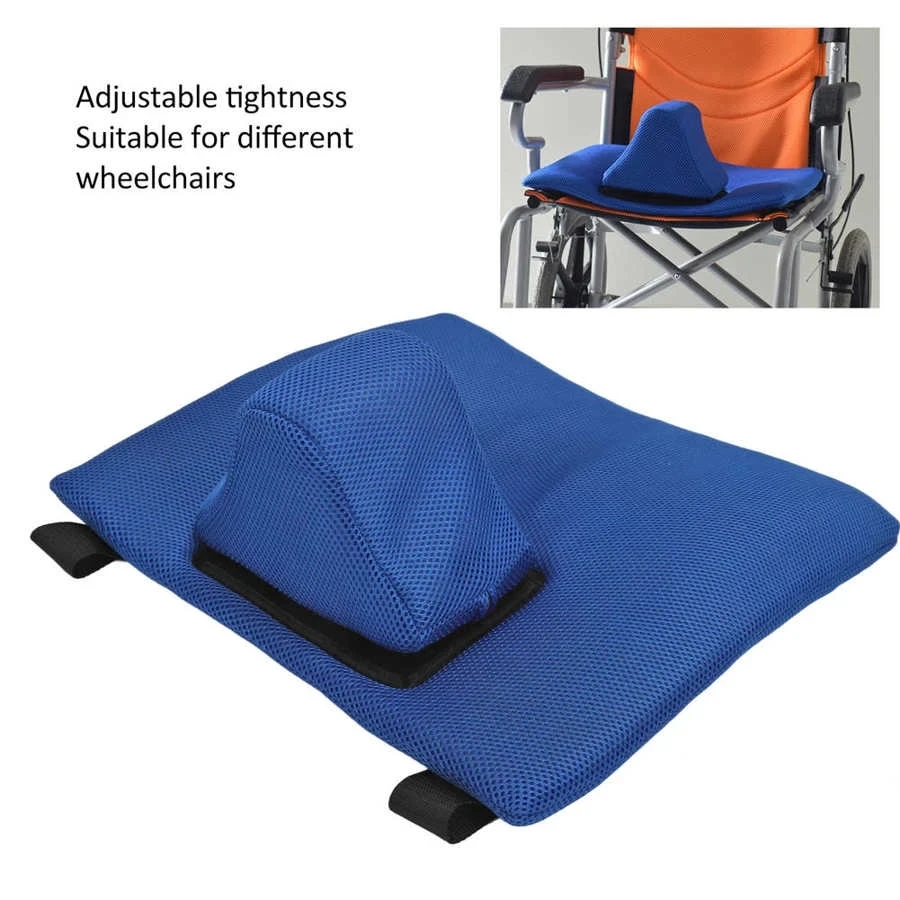 

Съемная моющаяся подкладка для инвалидной коляски, дышащая сетчатая губчатая подкладка для инвалидной коляски с защитой от падения, ограничитель сиденья