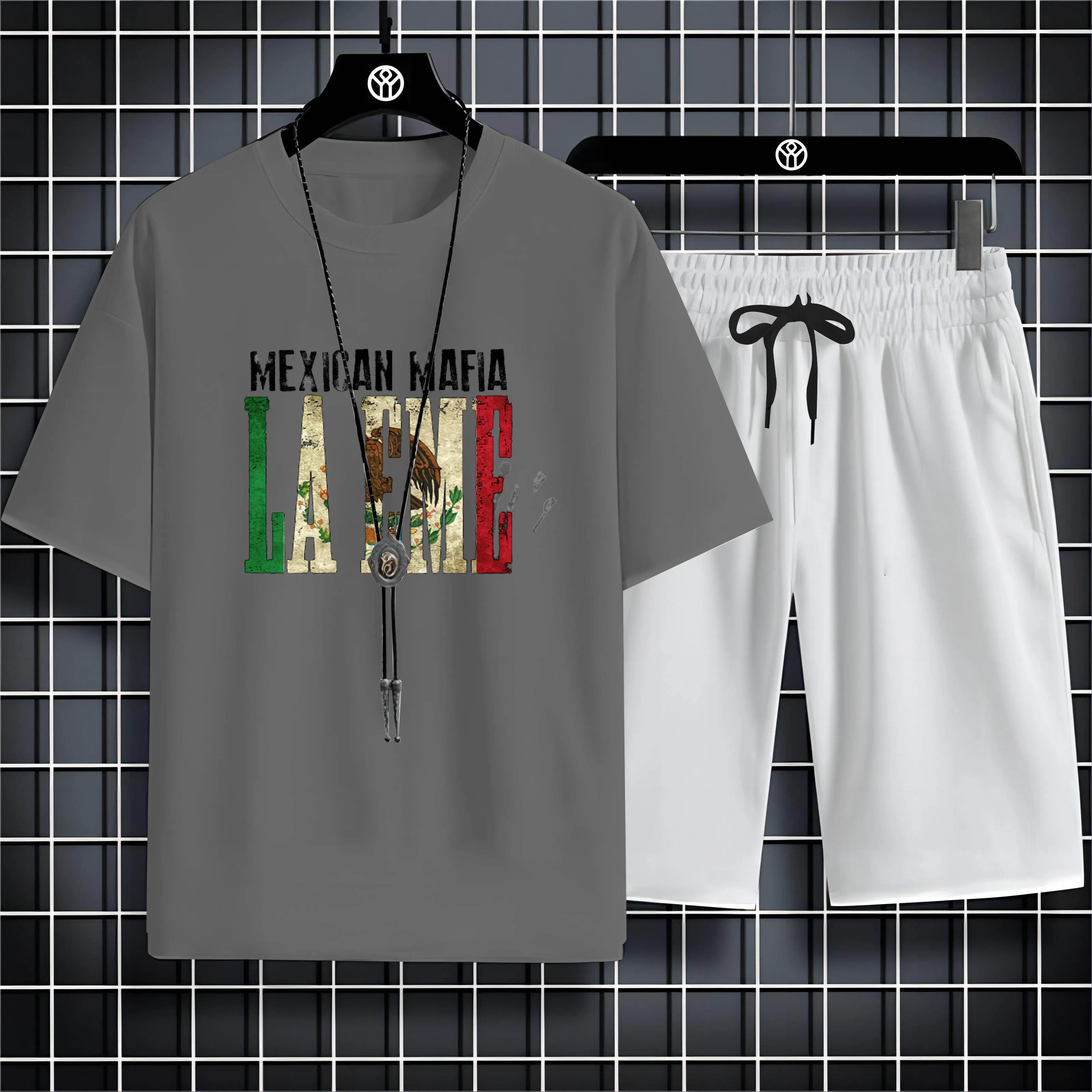 Four Seasons Letter Print Men'S Round Neck Loose Comfortable Breathable Short Sleeve T-Shirt Casual Sports Suit Style
Four Seasons Letter Print Men'S Round Neck Loose Comfortable Breathable Short Sleeve T-Shirt Casual Sports Suit Style
