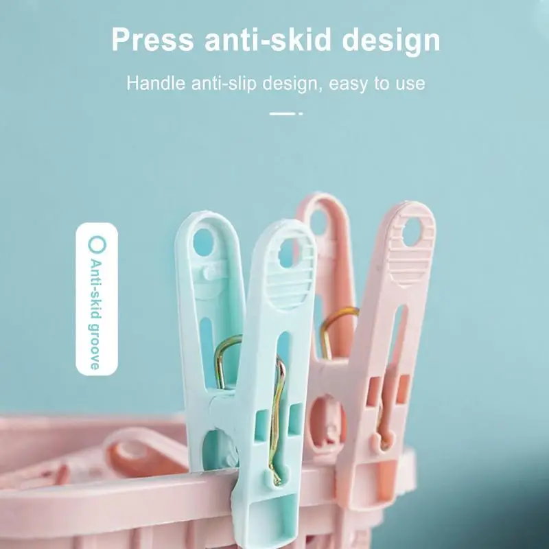 30PCS Clothesline Clips Windproof Laundry Pins Non Slip Clothes Pegs Wear Resistant Clothes Clips For Socks Underwear Towels Bra
30PCS Clothesline Clips Windproof Laundry Pins Non Slip Clothes Pegs Wear Resistant Clothes Clips For Socks Underwear Towels Bra