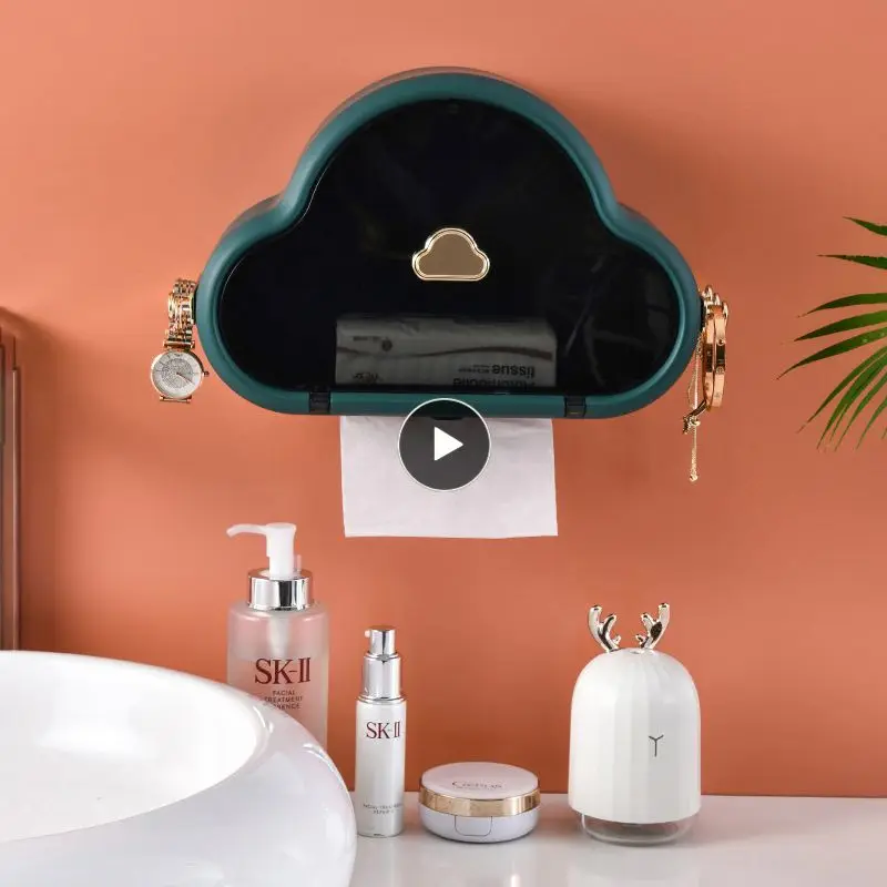 Waterproof Toilet Paper Holder Plastic Paper Towel Holder Wall-mounted Bathroom Rack Accessories Multi-function Storage Box Rack
Waterproof Toilet Paper Holder Plastic Paper Towel Holder Wall-mounted Bathroom Rack Accessories Multi-function Storage Box Rack