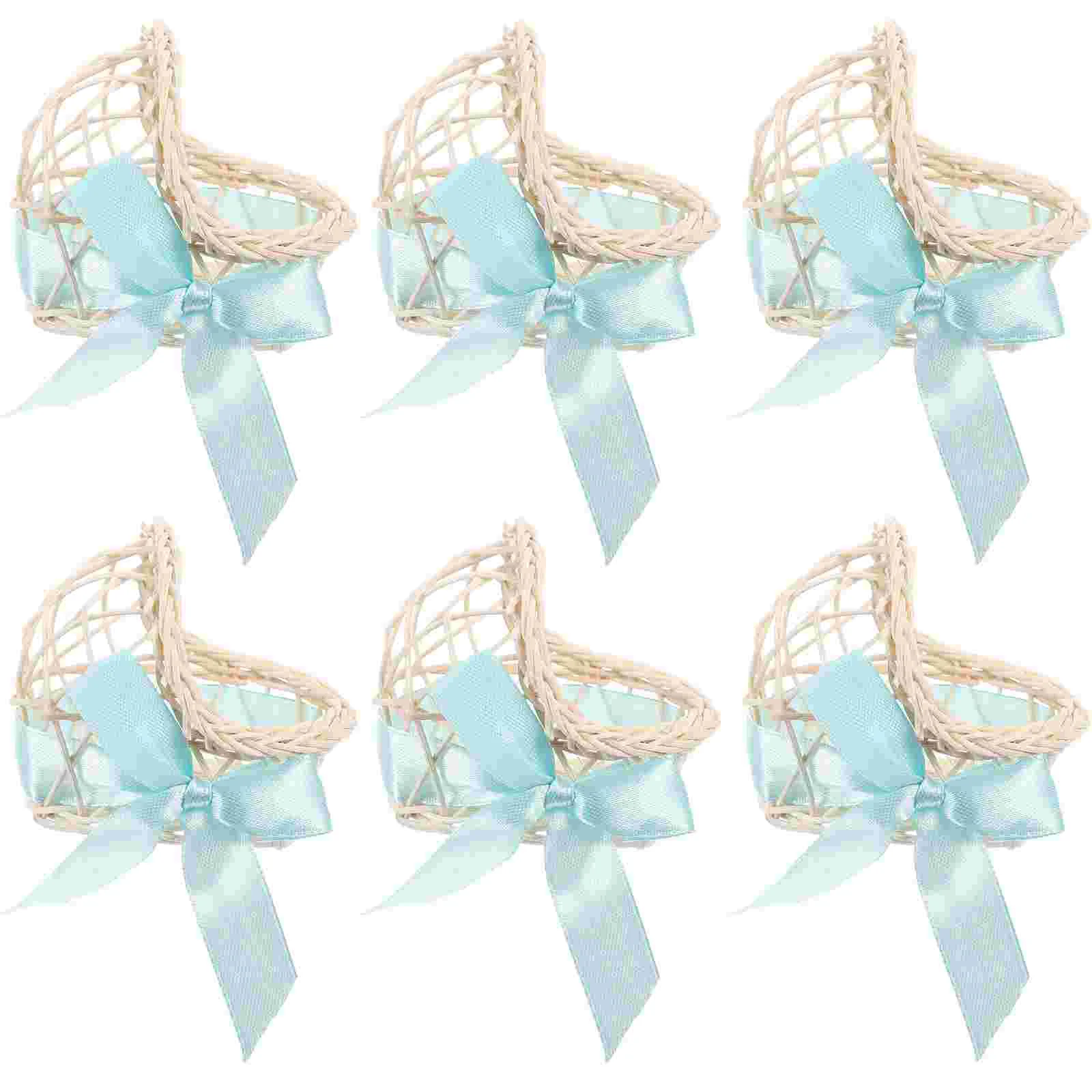 6 Pcs Baby Crib Toys Grocery Basket Miniature Flower Woven House Ornament Decor Rattan Decoration Model Child
6 Pcs Baby Crib Toys Grocery Basket Miniature Flower Woven House Ornament Decor Rattan Decoration Model Child