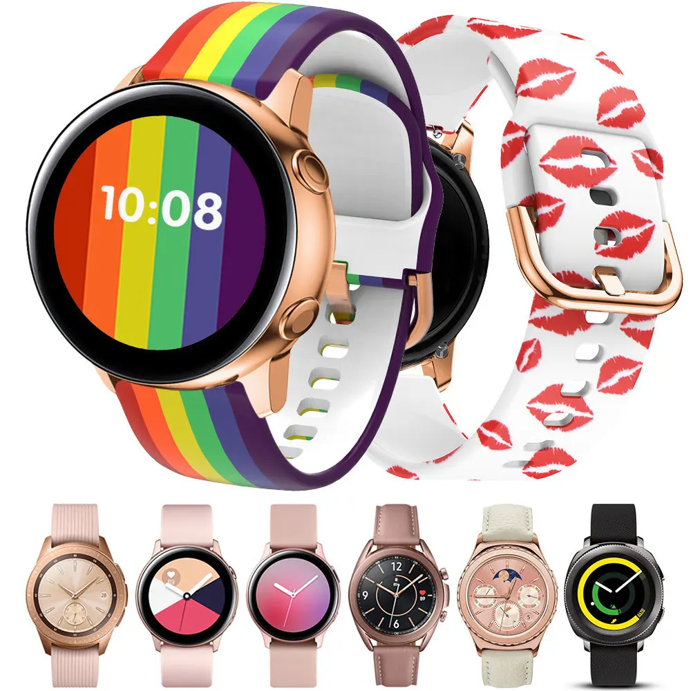 Ремешок силиконовый для Samsung Galaxy Watch 3 4 Active, браслет для смарт-часов, 20/22 мм
Ремешок силиконовый для Samsung Galaxy Watch 3 4 Active, браслет для смарт-часов, 20/22 мм
