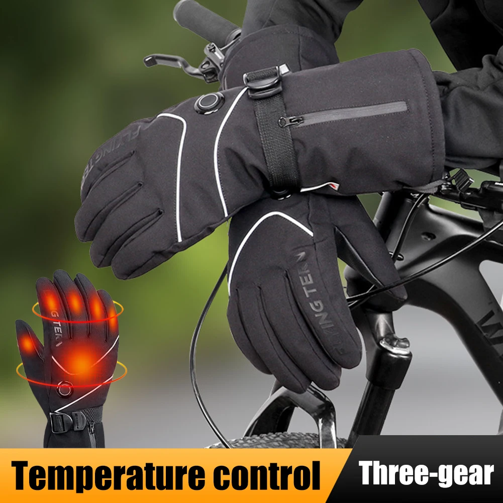 Winter Heated Gloves for Men Women Touchscreen Heating Gloves Waterproof 3 Gear Winter Warm Outdoor Cycling Motorcycle Gloves
Winter Heated Gloves for Men Women Touchscreen Heating Gloves Waterproof 3 Gear Winter Warm Outdoor Cycling Motorcycle Gloves