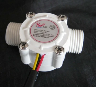 High Precision Liquid Miniature Hall Water Flow Sensor 4-point Sub-pipe Thread Turbine Water Switch Water Heater Flowmeter
High Precision Liquid Miniature Hall Water Flow Sensor 4-point Sub-pipe Thread Turbine Water Switch Water Heater Flowmeter