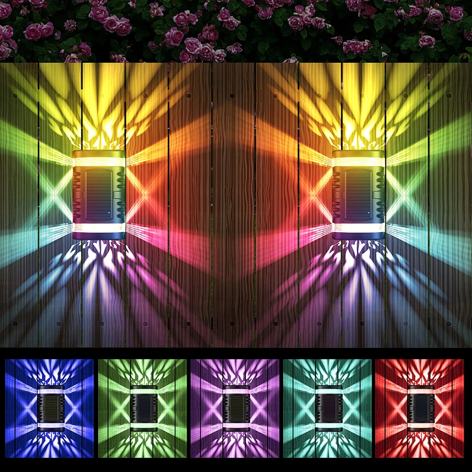 Solar Led Light Outdoor Wall Lamp Waterproof Solar Panel Garden Decor Light For Balcony Courtyard Landscape Street Garden Light
Solar Led Light Outdoor Wall Lamp Waterproof Solar Panel Garden Decor Light For Balcony Courtyard Landscape Street Garden Light