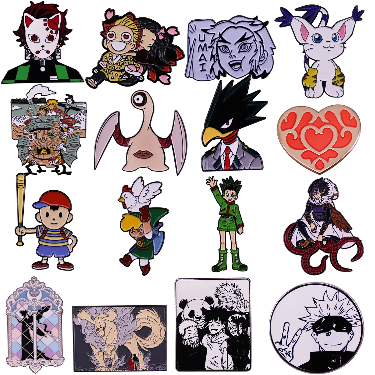 Japanese Anime Series Cool Enamel Pins Jujutsu Kaisen Brooch Clothes Backpack Lapel Bag Badges Fashion Jewelry Accessories Gifts
Japanese Anime Series Cool Enamel Pins Jujutsu Kaisen Brooch Clothes Backpack Lapel Bag Badges Fashion Jewelry Accessories Gifts