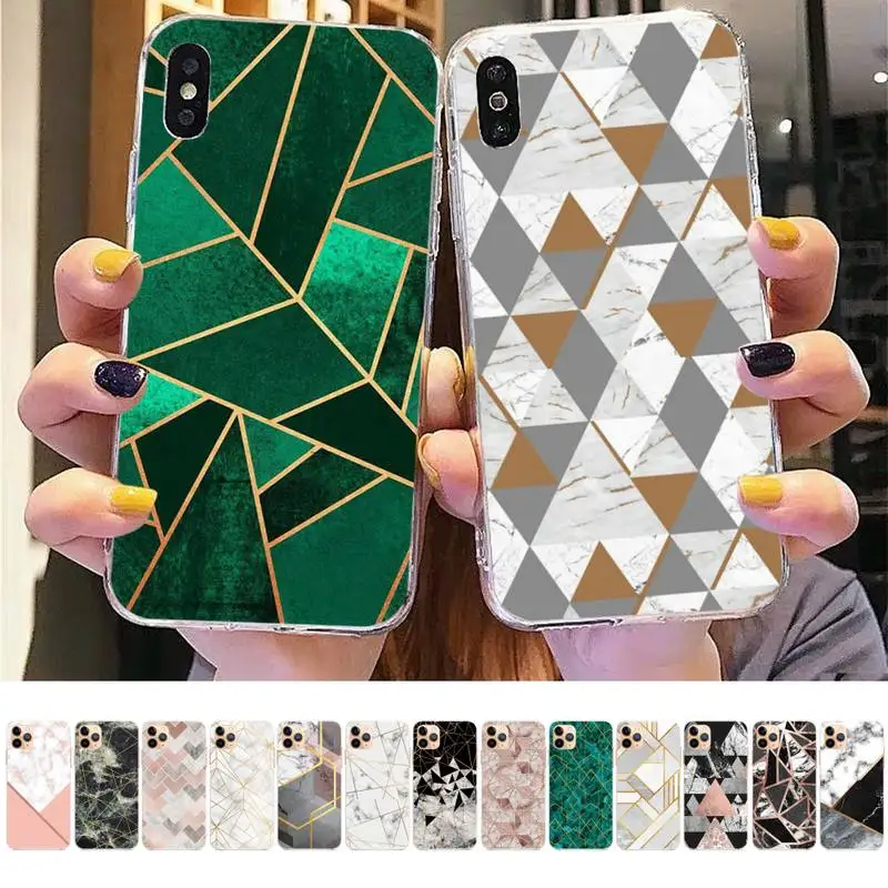 MaiYaCa Marble Geometric Art Phone Case for iPhone 11 12 13 mini pro XS MAX 8 7 6 6S Plus X 5S SE 2020 XR cover
MaiYaCa Marble Geometric Art Phone Case for iPhone 11 12 13 mini pro XS MAX 8 7 6 6S Plus X 5S SE 2020 XR cover