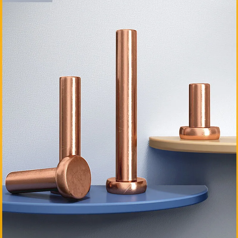1/2/5 PCS Knockout GB109 Flat Head Purple Copper Rivets Brass Nails Solid Dovetail Flat Caps M4 M5 M6 M8
1/2/5 PCS Knockout GB109 Flat Head Purple Copper Rivets Brass Nails Solid Dovetail Flat Caps M4 M5 M6 M8