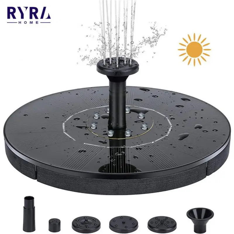 Мини-фонтан для воды на солнечной батарее, уличный плавающий садовый Ландшафтный фонтан, флуоресцентная Ванна
Мини-фонтан для воды на солнечной батарее, уличный плавающий садовый Ландшафтный фонтан, флуоресцентная Ванна
