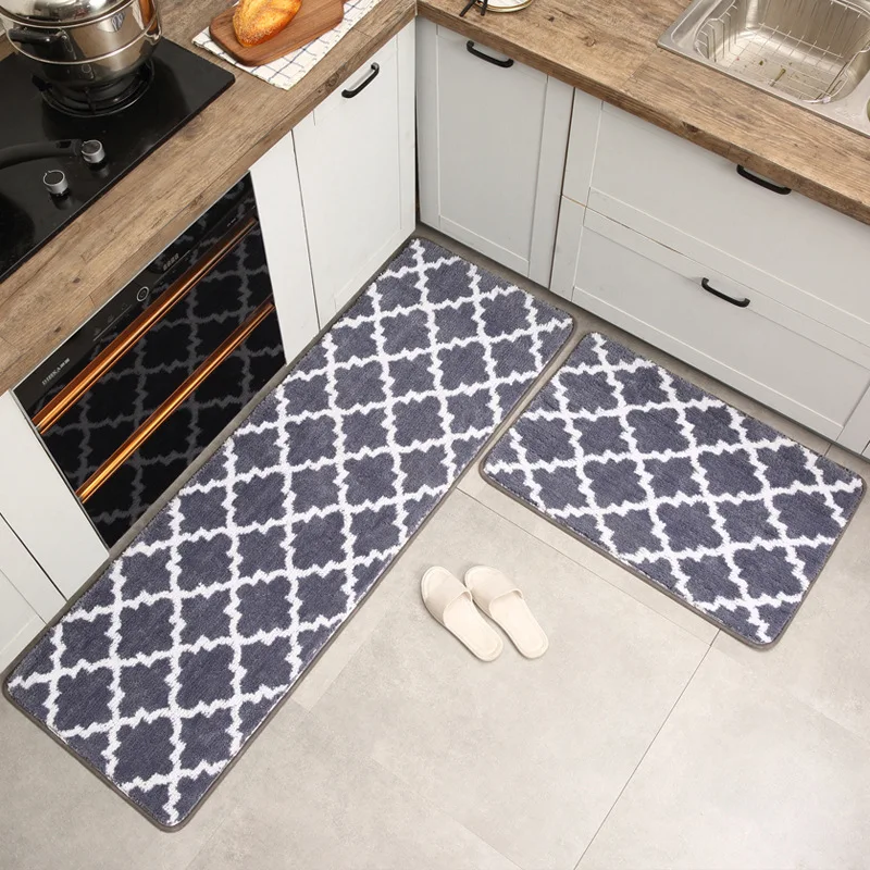 Kitchen Mat Floor New Nordic Style Household Water Absorbing Oil Absorbing Non Slip Floor Mat Bedroom Bathroom Mat
Kitchen Mat Floor New Nordic Style Household Water Absorbing Oil Absorbing Non Slip Floor Mat Bedroom Bathroom Mat