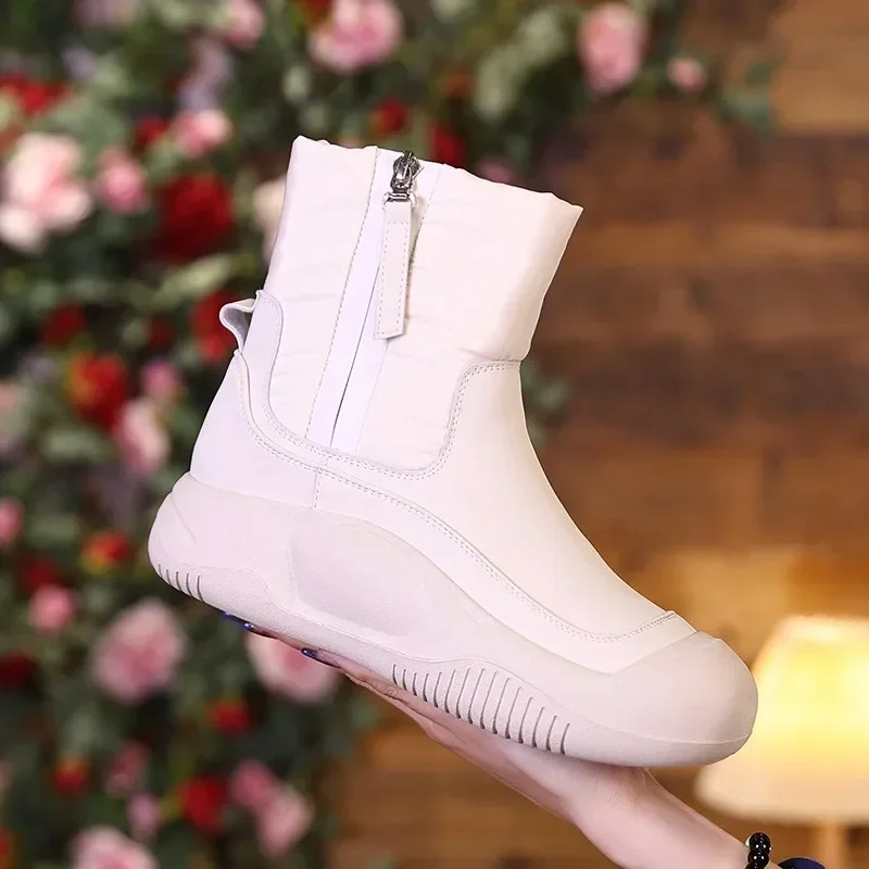 Women Winter Ankle Flats Snow Boots Platform Warm Short Plush Brand Shoes 2024 Women Designer Casual Cozy Walking Boots Femme
Women Winter Ankle Flats Snow Boots Platform Warm Short Plush Brand Shoes 2024 Women Designer Casual Cozy Walking Boots Femme