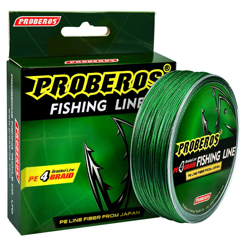 

4 Strands 100M Super Strong Braided Wire Fishing Line 6-100LB 0.4-10.0 PE Material Multifilament Carp Fishing For Fish Rope Cord