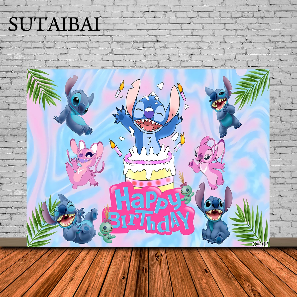 Disney Lilo & Stitch Party Backdrops Children's Birthday Decoration Photozone Custom Background Decorations Wedding Wall Event
Disney Lilo & Stitch Party Backdrops Children's Birthday Decoration Photozone Custom Background Decorations Wedding Wall Event
