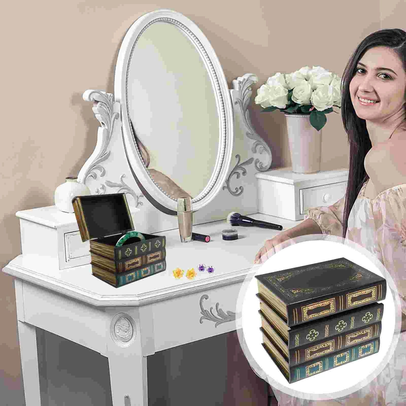 Desktop Entrance Key Storage Box Jewelry Drawer Organizer Book Entrance Key Storage Jewelry Box Office Study Desk Decor Props
Desktop Entrance Key Storage Box Jewelry Drawer Organizer Book Entrance Key Storage Jewelry Box Office Study Desk Decor Props